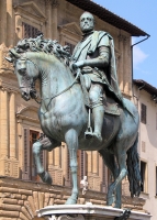 Equestrian statue of Cosimo I de Medici - Florence