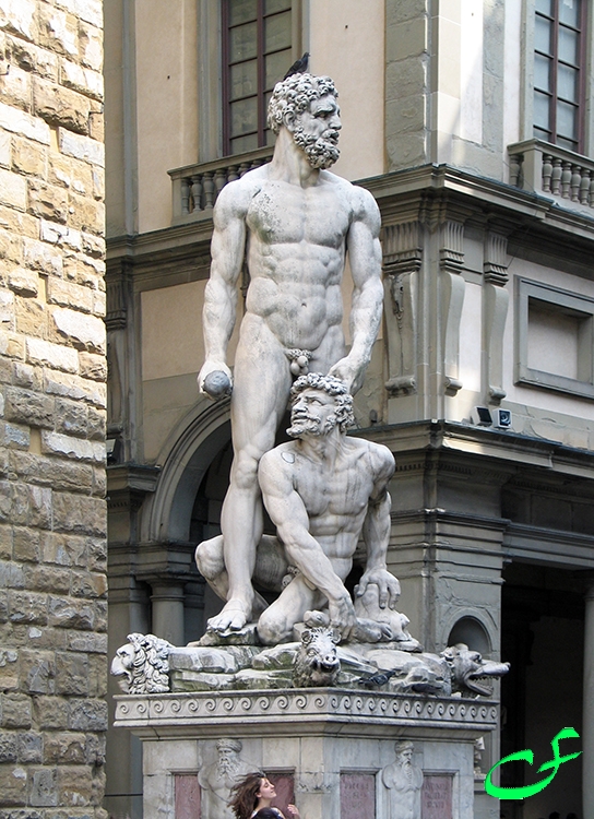 Statue of Heracles and Cacus - Florence